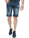 Camaro 18001-704-0098 Herrenshorts Jeans Blau