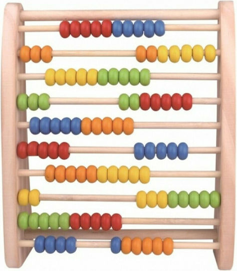 Tooky Toys Άβακας Αριθμητήριο Άβακας από Ξύλο για 3+ Ετών