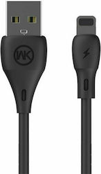 WK WDC-072 Редовна USB-A към Lightning кабел Че...