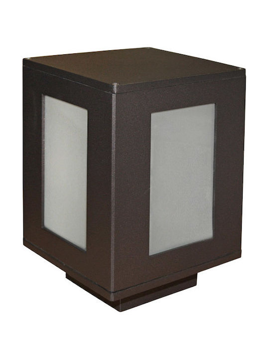 Adeleq Outdoor Lattern Lamp E27 Brown