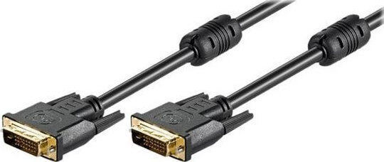 Goobay Kabel DVI-D-Stecker - DVI-D-Stecker 1.8m Schwarz (93574)