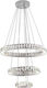 Horoz Electric Quasar-90 Kronleuchter LED mit Kristallen Silber 019 023 0090