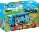 Playmobil Family Fun Pickup with Caravan για 4+ ετών
