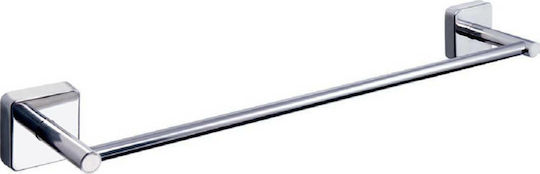 Karag Quattro Single Wall-Mounted Bathroom Rail 50x50cm Inox Silver Karag Quattro Single Wall-Mounted Bathroom Rail 50x50cm Inox Silver