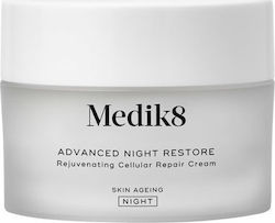 Medik8 Advanced Feuchtigkeitsspendend & Anti-Aging Creme Gesicht Nacht mit Ceramide 50ml