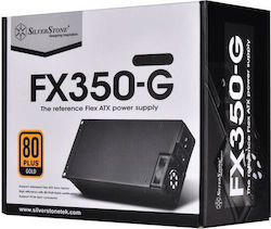 Silverstone FX350-G 350W Negru Sursă de Alimentare Calculator Complet cu fir 80 Plus Gold