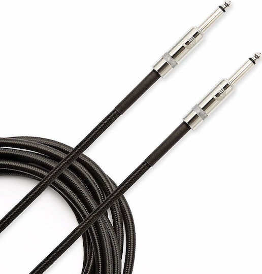 Daddario Kabel 6,3mm Stecker - 6,3mm Stecker 3m Schwarz (PW-BG-10BK)