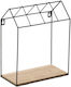 Shelf Wall Black 25x13x30cm