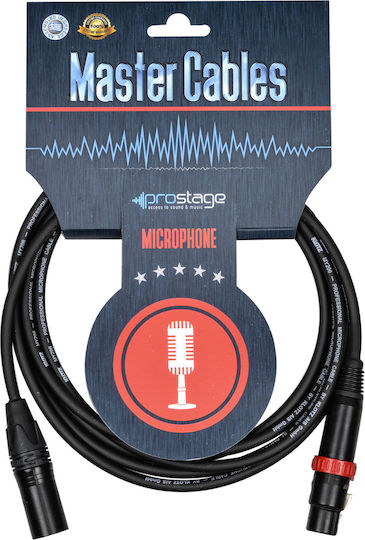Prostage Cable XLR male - XLR female 5m (MBS-B05)