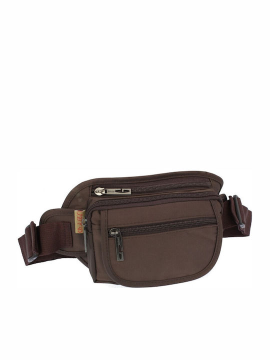 Herren Bum Bag Taille Braun