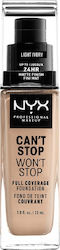 Nyx Professional Makeup Can't Stop Won't Stop Flüssiges Make-up 04 Light ivory 30ml