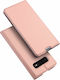 Dux Ducis Skin Pro Book Δερματίνης Ροζ Χρυσό (G...