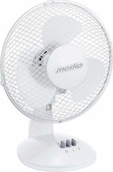 Mesko MS 7308 Επιτραπέζιος 23cm Λευκός Mesko MS 7308 Επιτραπέζιος 23cm Λευκός