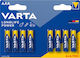Varta LongLife Power Αλκαλικές Μπαταρίες AAA 1.5V 8τμχ