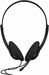 Canyon CNE-CHS01B On Ear Multimedia Headphones with Microphone and 3.5mm Jack Connection