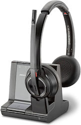 Plantronics Savi W8220 Fără fir Pe ureche Căști Multimedia cu microfon și conexiune Bluetooth