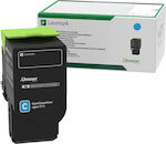 Lexmark C2320C0 Toner Kit tambur imprimantă laser Cyan Program de returnare 1000 Pagini printate