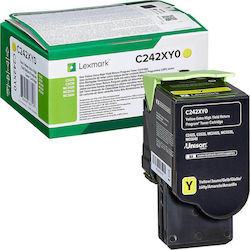 Lexmark C232HK0 Toner Laser Printer Black High Yield Return Program 3000 Pages