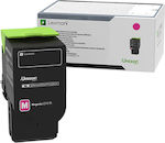 Lexmark C2320M0 Toner Kit tambur imprimantă laser Magenta Program de returnare 1000 Pagini printate