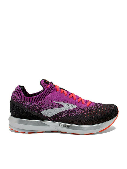 Brooks Levitate 2 Damen Sportschuhe Laufen Lila