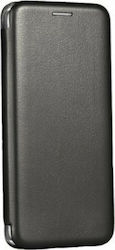 Forcell Synthetic Leather Book Black (iPhone XR)