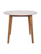 Max S Table Dining Room Wooden Machiato 90x90x75cm