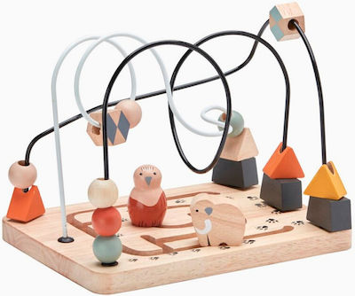 Kids Concept Labyrinth Bead Frame Neo aus Holz für 12++ Monate