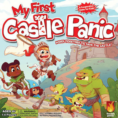 Fireside Board Game My First Castle Panic for 1-6 Players 4+ years