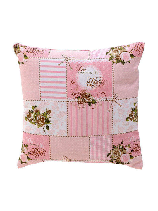 Click Sofa Cushion Pink 40x40cm.