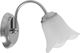 Rabalux Rafaella Classic Lamp Wall with Socket E14 Silver 19.5cm