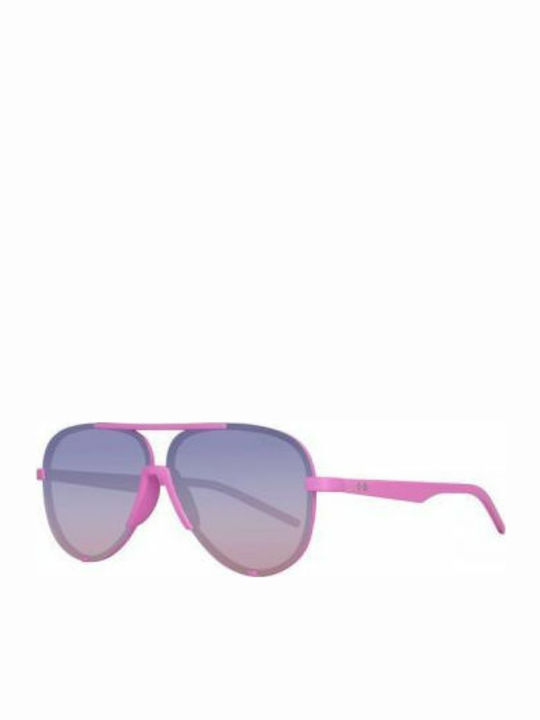 Polaroid Women's Sunglasses with Pink Plastic F...