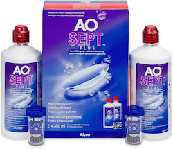 Alcon Aosept Plus Soluție pentru lentile de contact 2x360ml