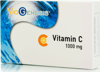 Viogenesis Vitamin C Vitamina pentru Energie & Întărirea Sistemului Imunitar 1000mg 30 file