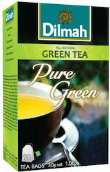 Dilmah Πράσινο Τσάι Pure Green 20 Φακελάκια 30gr
