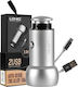 Ldnio C401 Car Charger 3.6A with Ports 2xUSB-A and Type-C Cable Grey Color