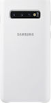 Samsung Back Cover Σιλικόνης Λευκό (Galaxy S10)