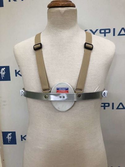 Kifidis Orthopedics Pectus Carinatum Chest Brace Trunk in Black Color
