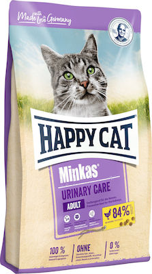 Happy Cat Minkas Urinary Care Dry Food for Adult Cats with Sensitive Urinary System with Poultry 10kg