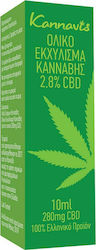 Kannavis Ολικό εκχύλισμα κάνναβης 2.8% CBD 280mg 10ml