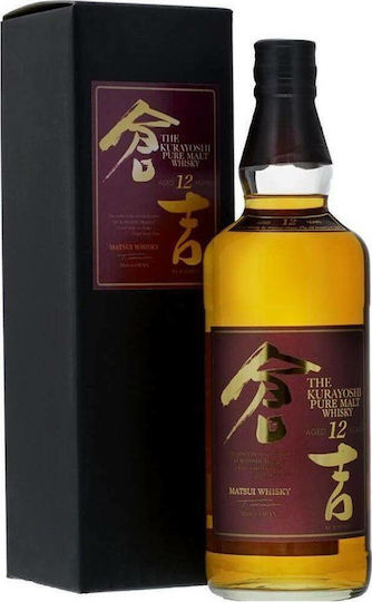 Kurayoshi Aged Blended Malt Ουίσκι 12 Ετών Ιαπωνίας 46% 700ml