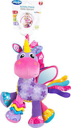 Playgro Agățat Jucărie Mașină cu Jucărie de Dentitie și Oglindă Stella Unicorn Munchimal pentru 0++ Luni 0186981