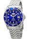 Invicta Pro Diver Мъжки Часовник 42mm Автоматичен със Сребрист Ацетилен Механизъм