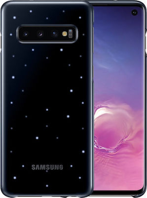 Samsung LED Cover Back Cover Πλαστικό Μαύρο (Galaxy S10)