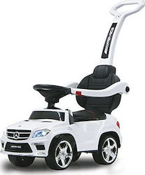 Jamara Push Mercedes GL63 Baby Walker Car Ride On with Handlebar for 5++ Months White