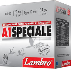 Lambro Φυσίγγια A1 Speciale 34gr 25τμχ Lambro Φυσίγγια A1 Speciale 34gr 25τμχ