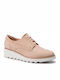 Sharon Crystal Leder Damen Oxfords in Rosa Farbe