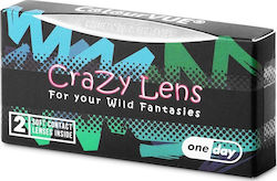 ColourVUE Crazy Lens 2 Ετήσιοι Έγχρωμοι Χωρίς Διοπτρία Φακοί Επαφής Υδρογέλης
