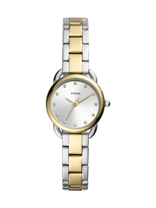 Fossil Tailor Mini Watch with Metal Bracelet