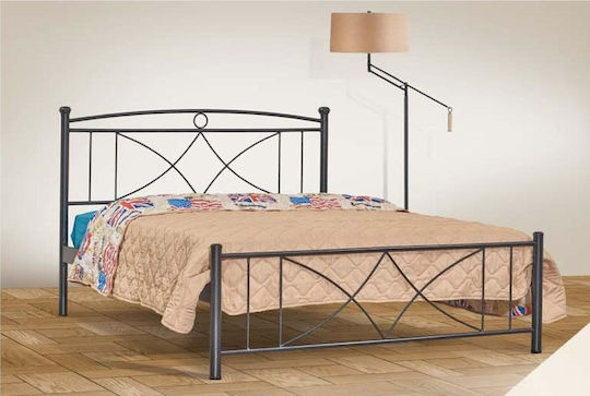 No16 Metallbett Rosa Für Matratze 90x200cm