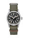 Hamilton Мъжки Часовник 38mm На Батерия С Зелен Текстилен Каишка